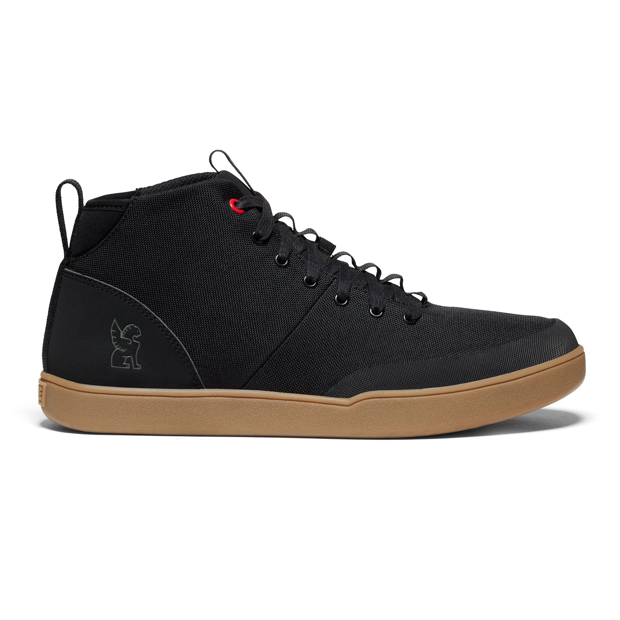 Bromley mid sneaker in black #color_black gum
