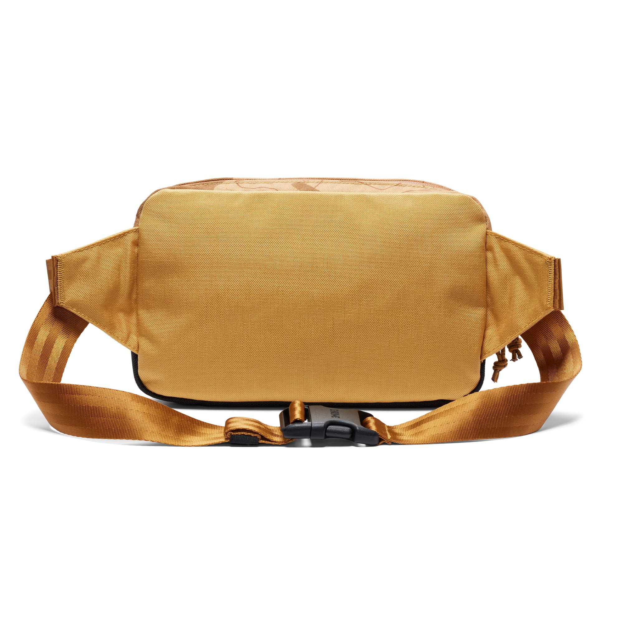 Ziptop Waistpack in Amber Heatmap color back view #color_amber heatmap