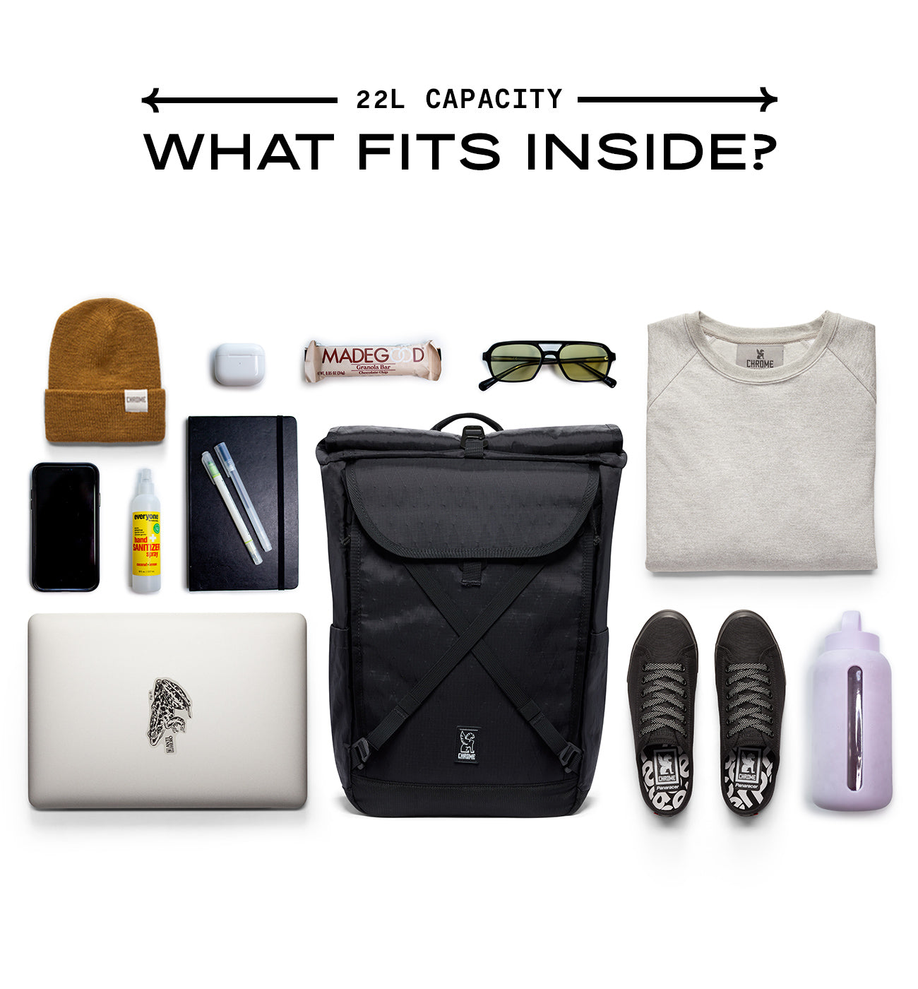 What fits inside a Bravo 4.0 Backpack smaller image