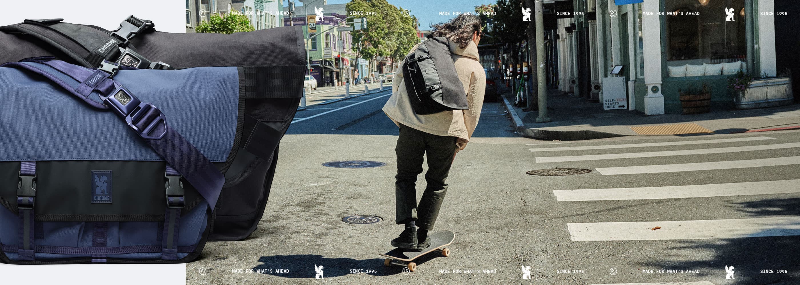Citizen 24L & 15L with on a guy riding a skateboard