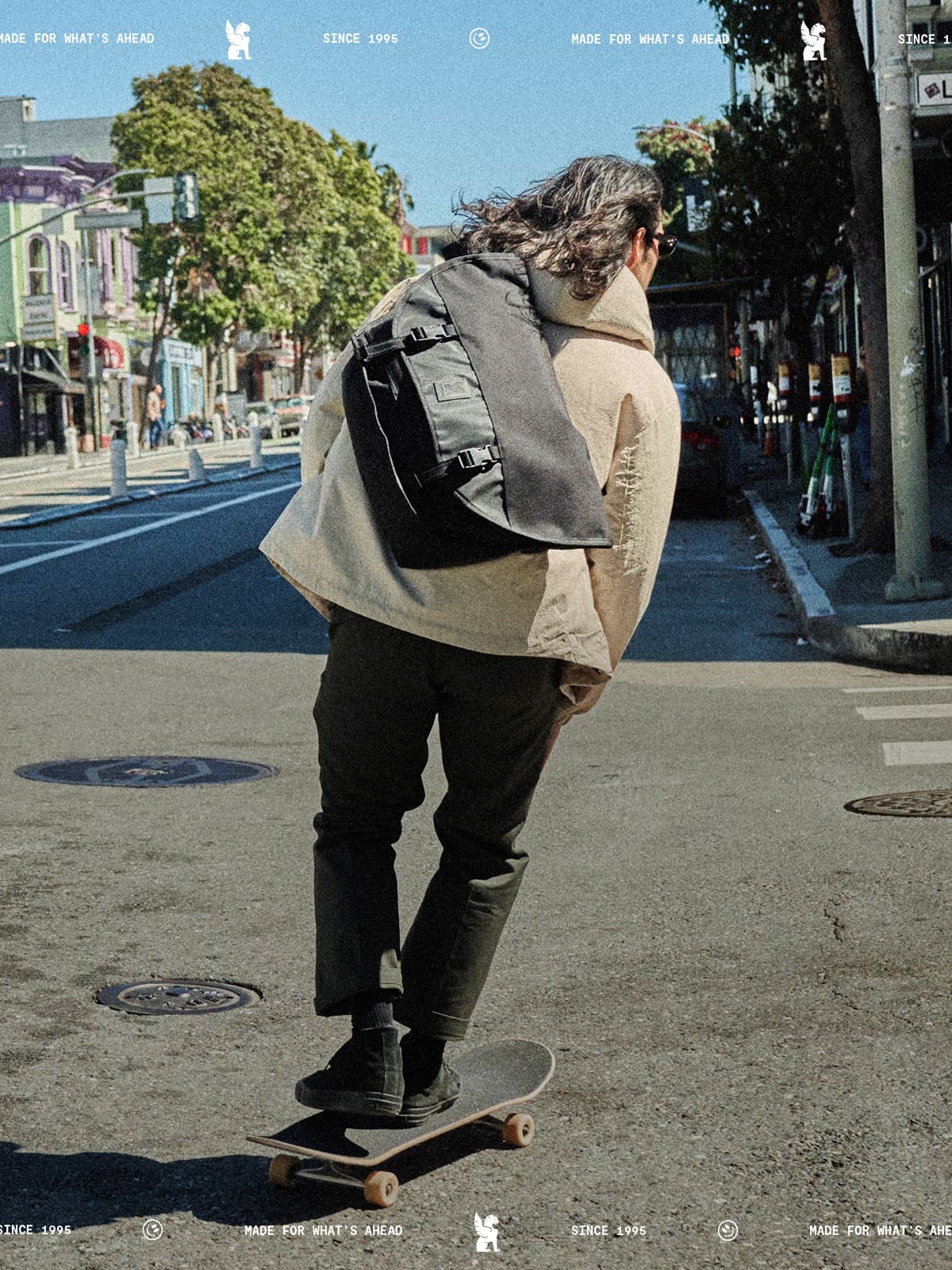 Citizen 24L on a guy riding a skateboard
