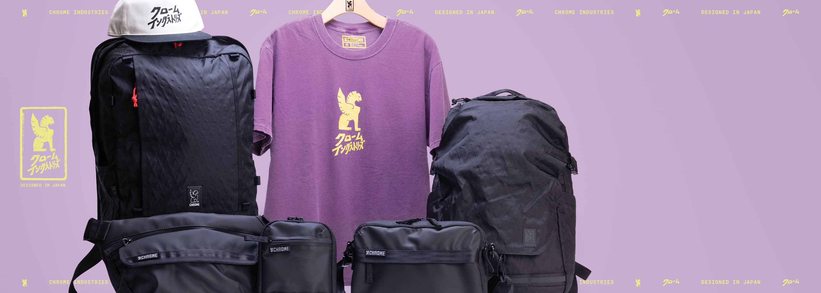 The Tee, Cap and bags of our Japanese 2026 collection