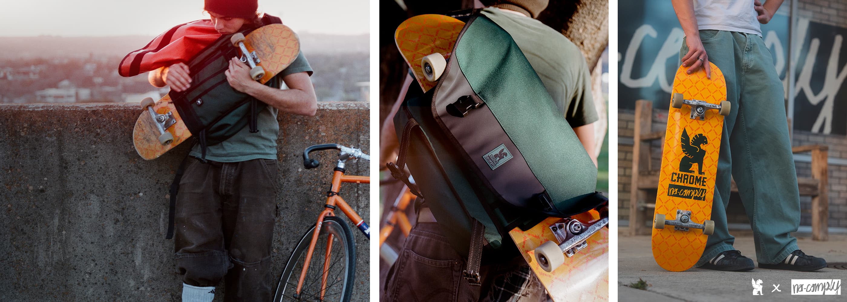 The new Citizen Skate Messenger 24L and the Skate Deck