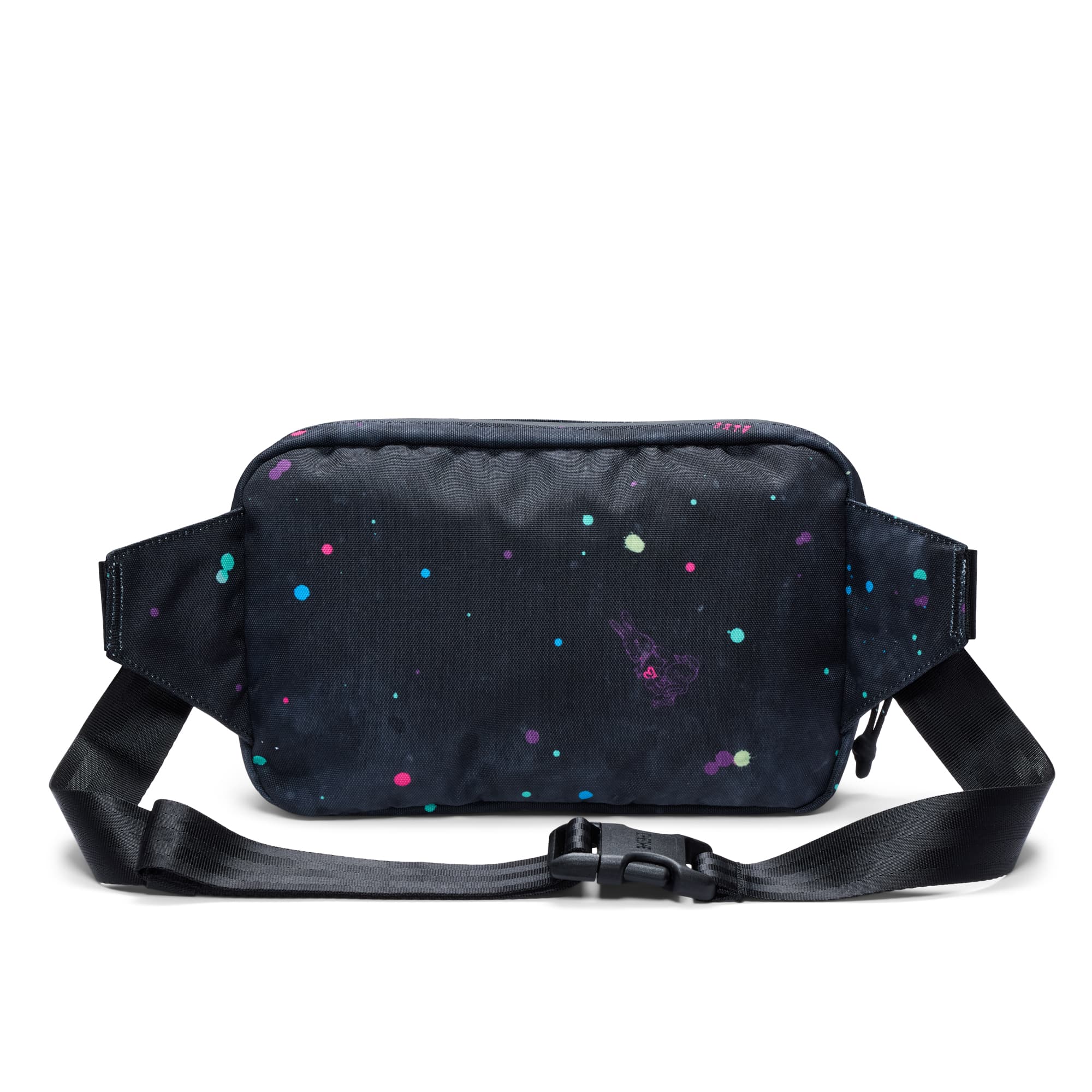 Back of the Ziptop Waistpack in Aiko #color_aiko