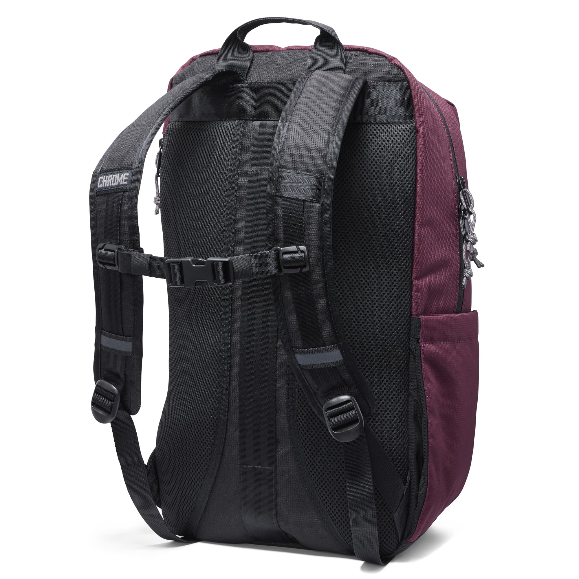 Ruckas Backpack 23L in purple back view #color_royale