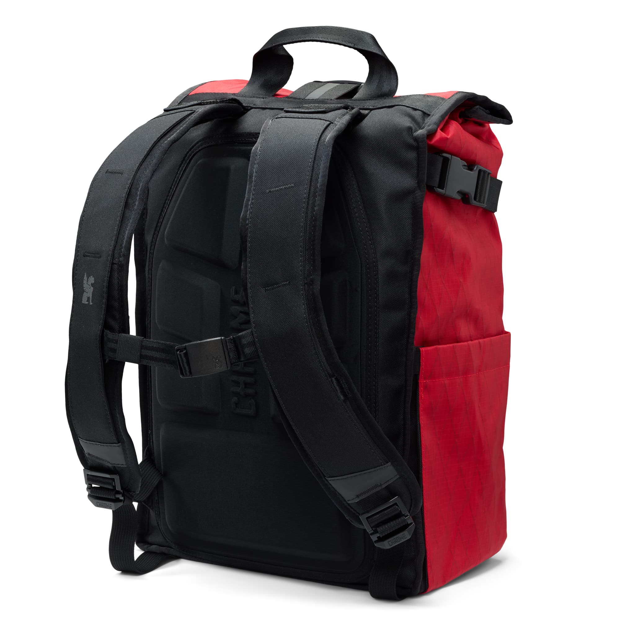 Back of the Barrage 18L in the red color #color_red x