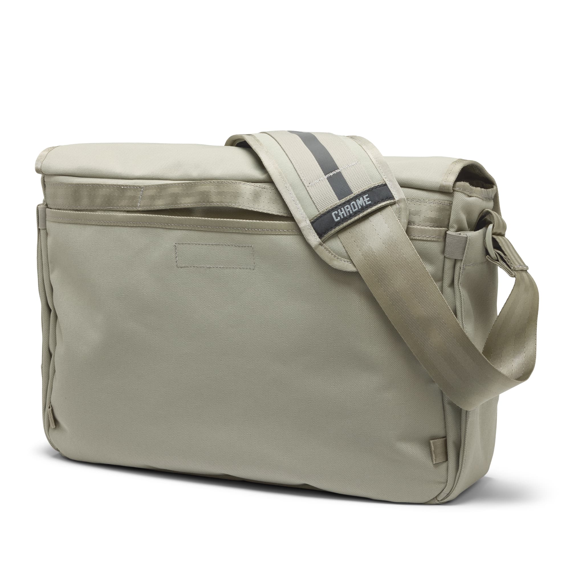 Back of the Midtown 20L Messenger in Sage #color_sage