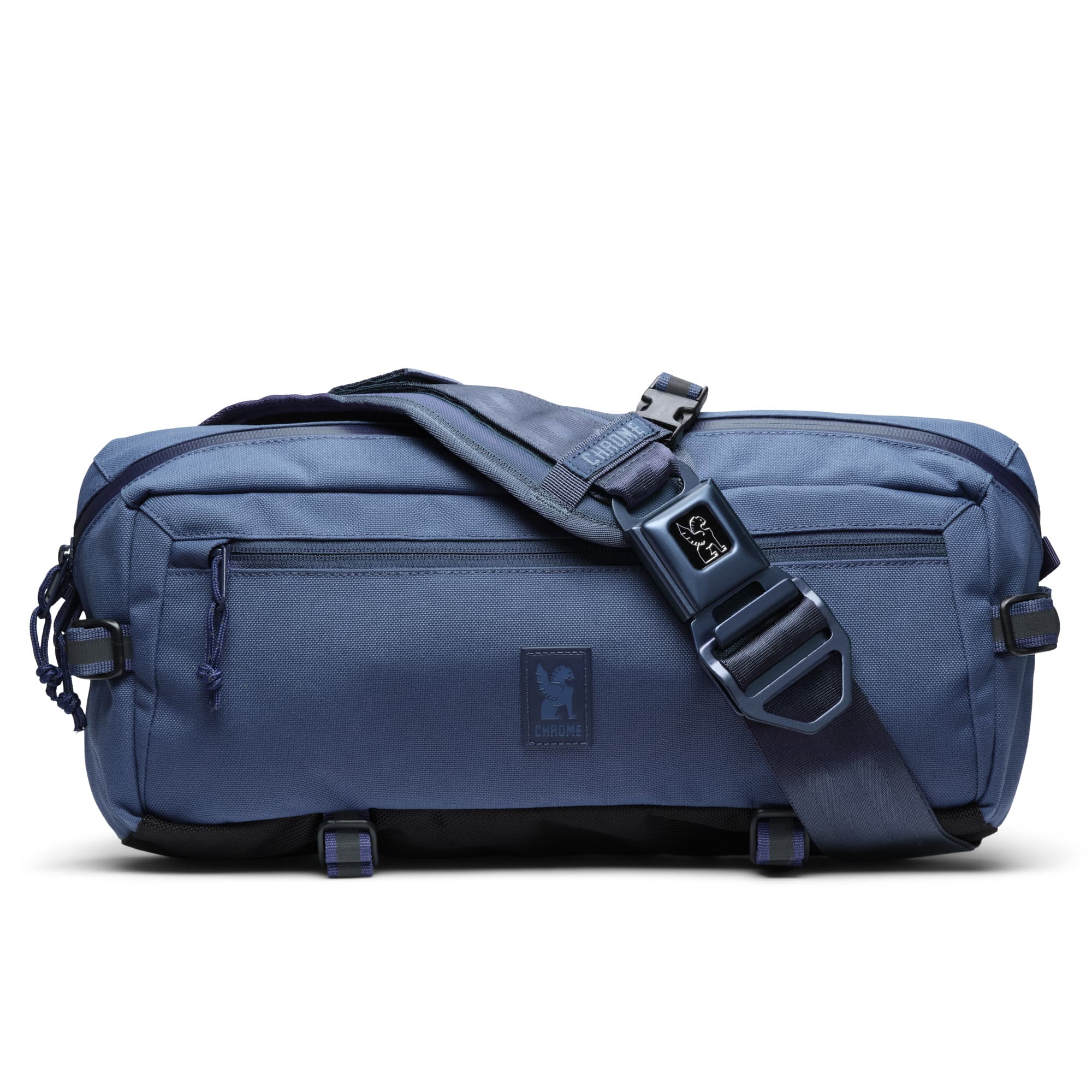 The front of the Kadet Sling in blue #color_indigo