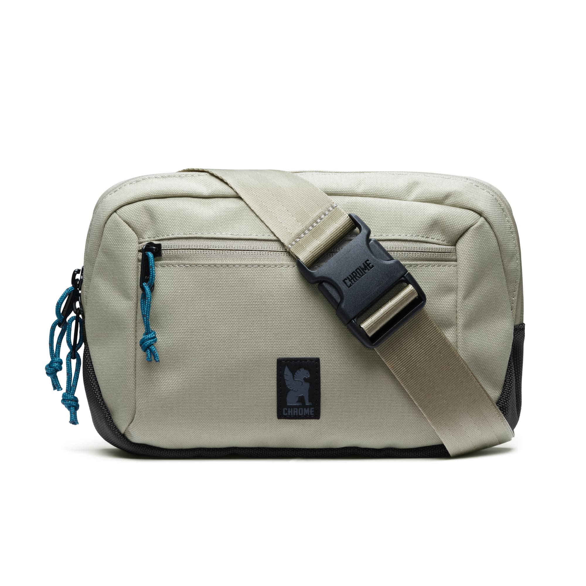 The front of the Ziptop Waistpack in sage #color_sage