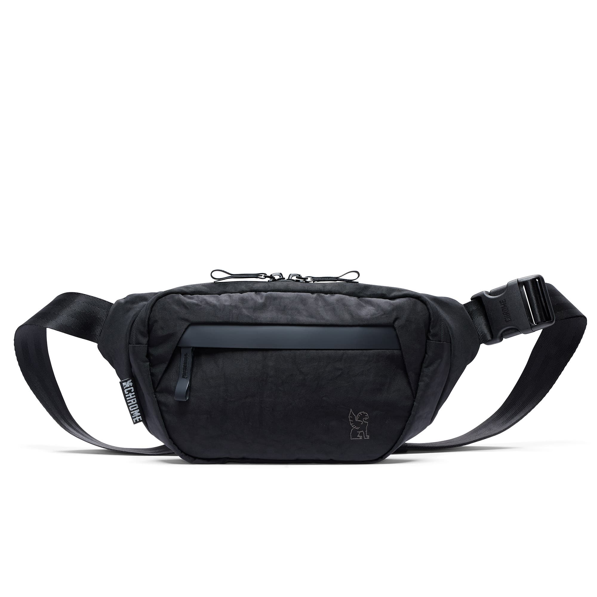 Sabin 3L sling in black full front view #color_black