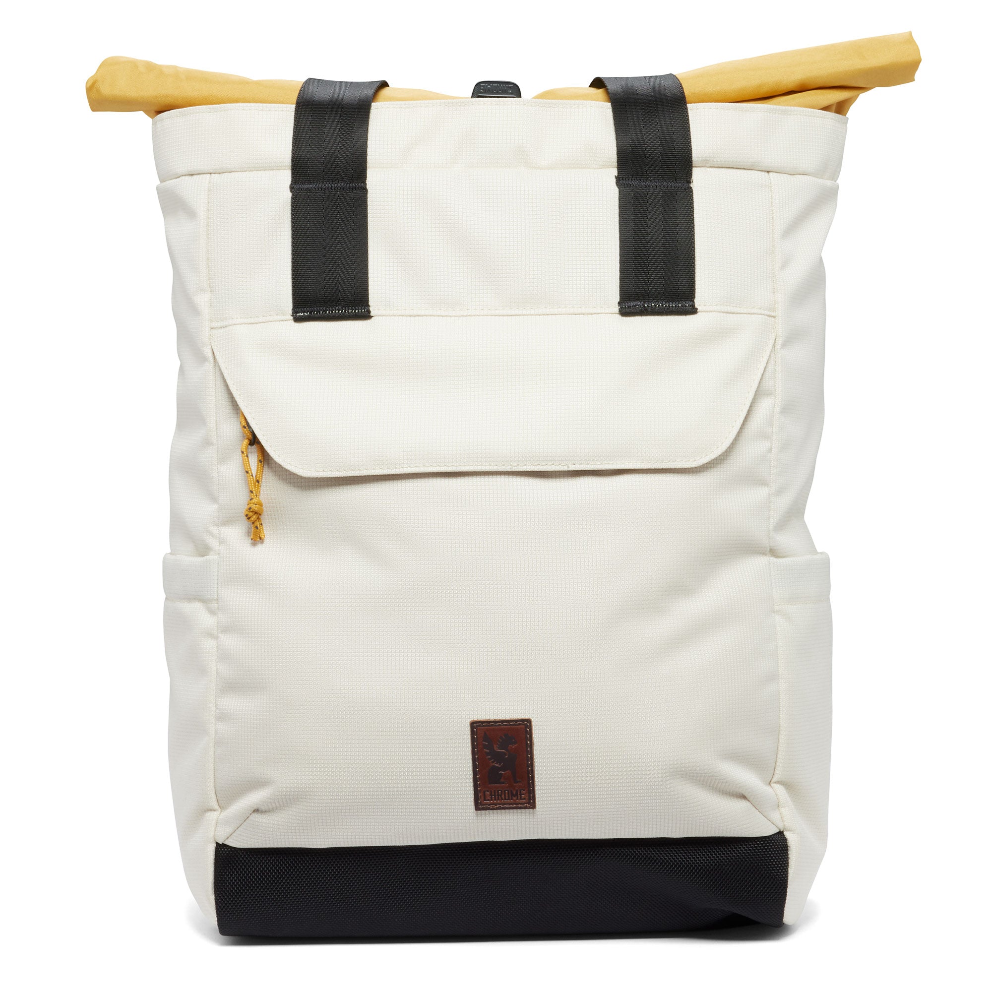 Ruckas Tote rolltop in natural front view #color_natural