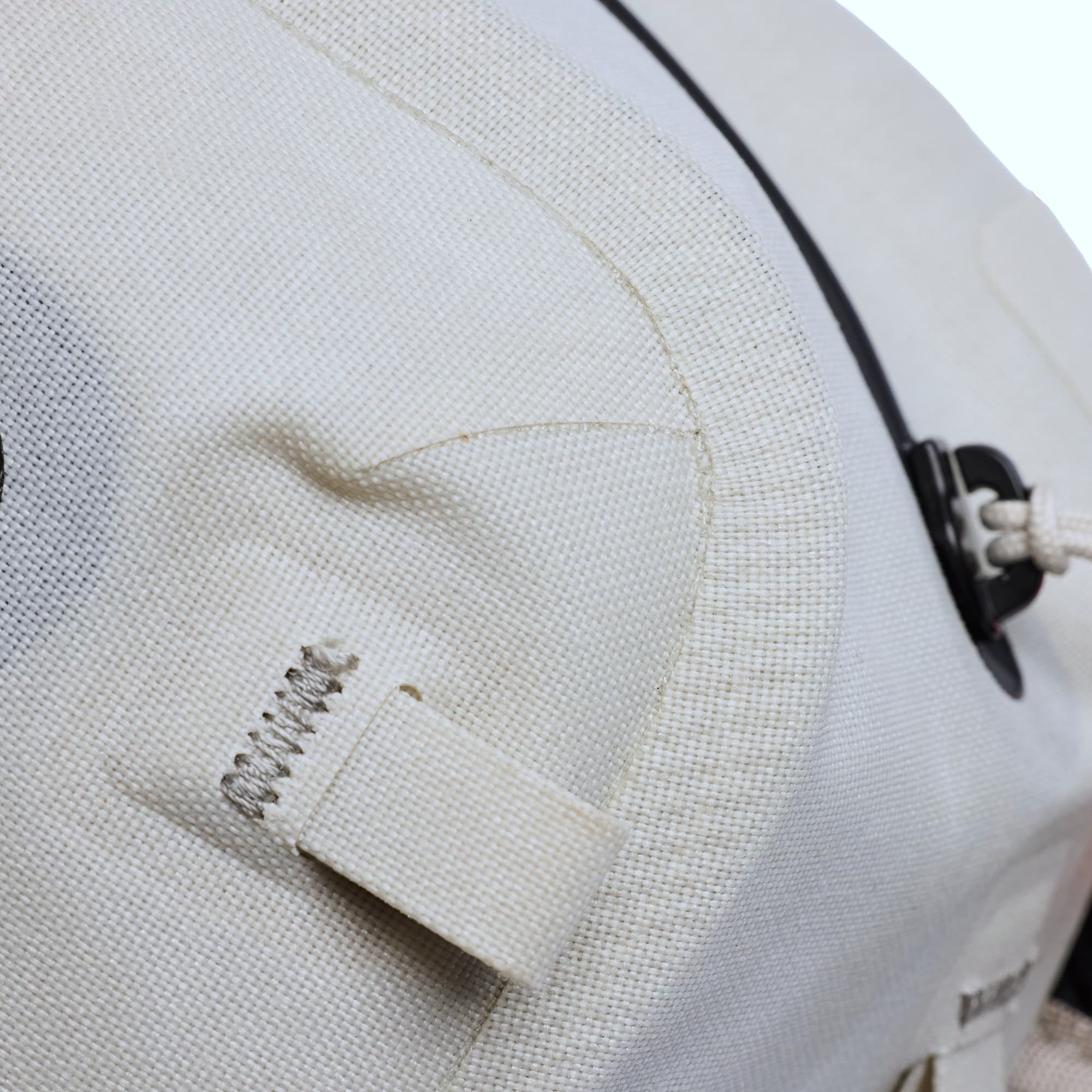 Up close on the welding of the Kadet in future white #color_future white