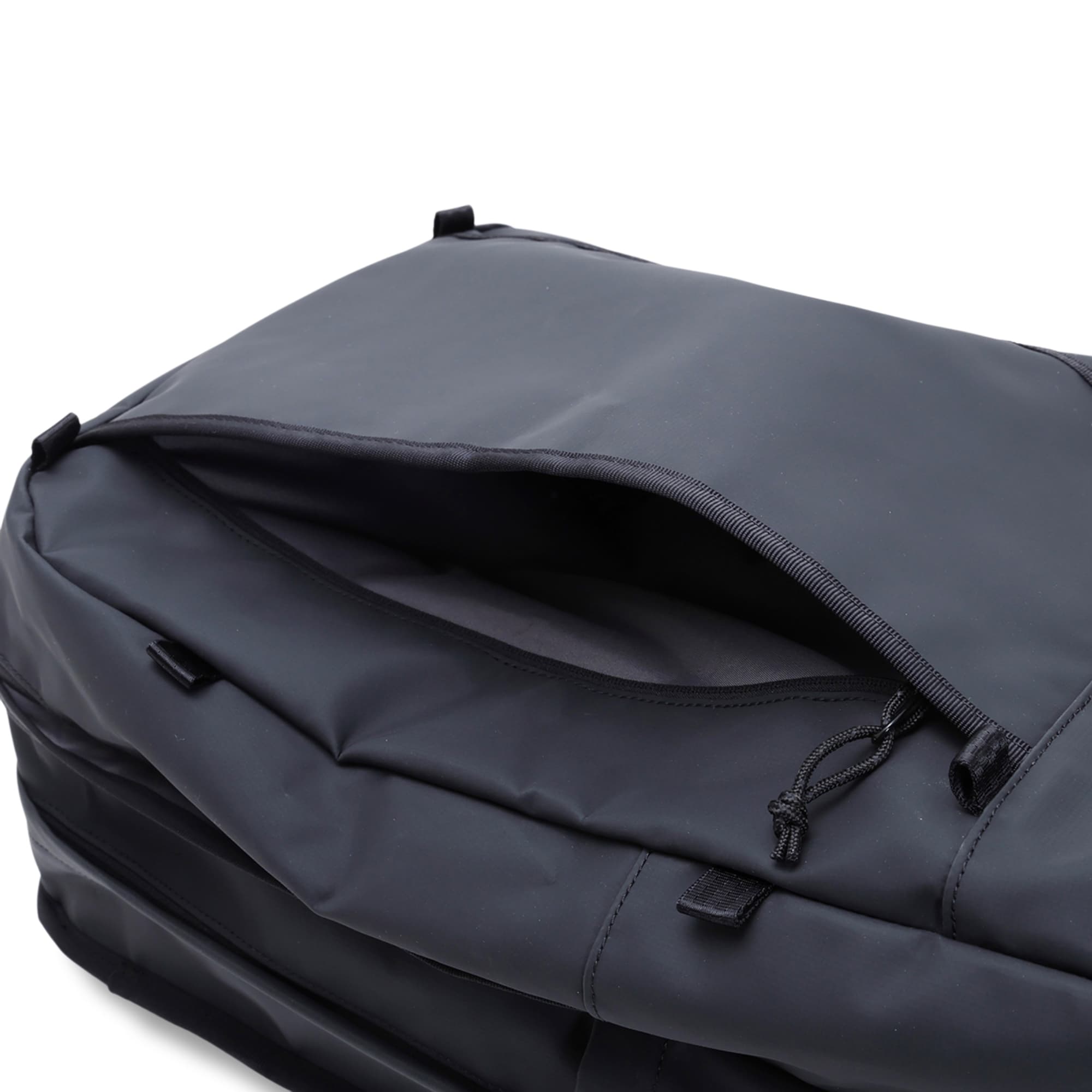 The side pocket of the Cohesive 38L Pack