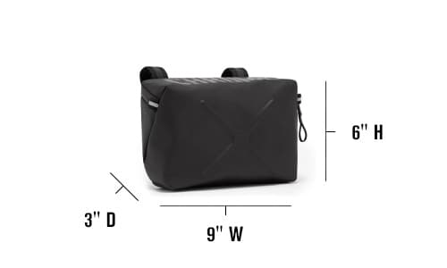 Helix Handlebar bag measurements