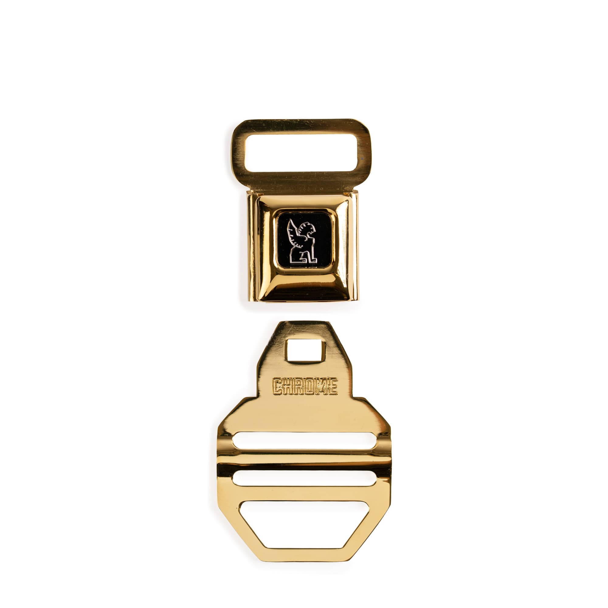 The new SM Buckle in the Gold color open #color_gold