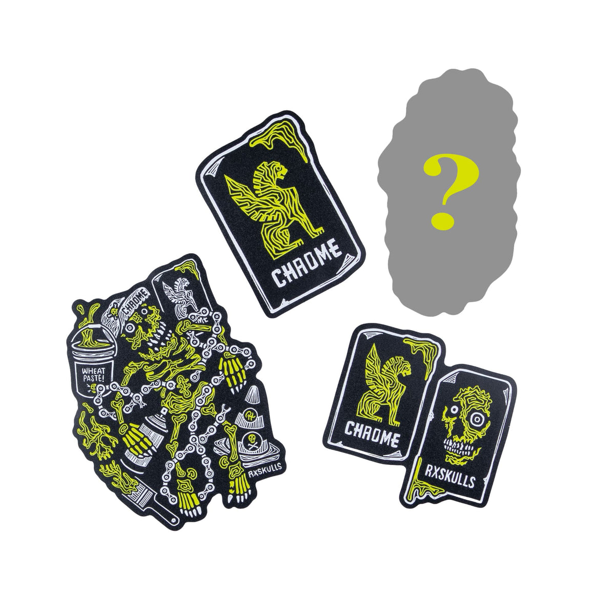 Chrome x RxSkulls Sticker Pack