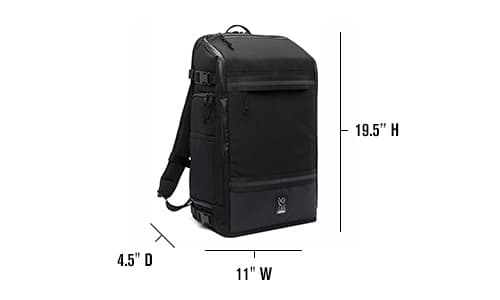 Niko Camera Backpack measurements