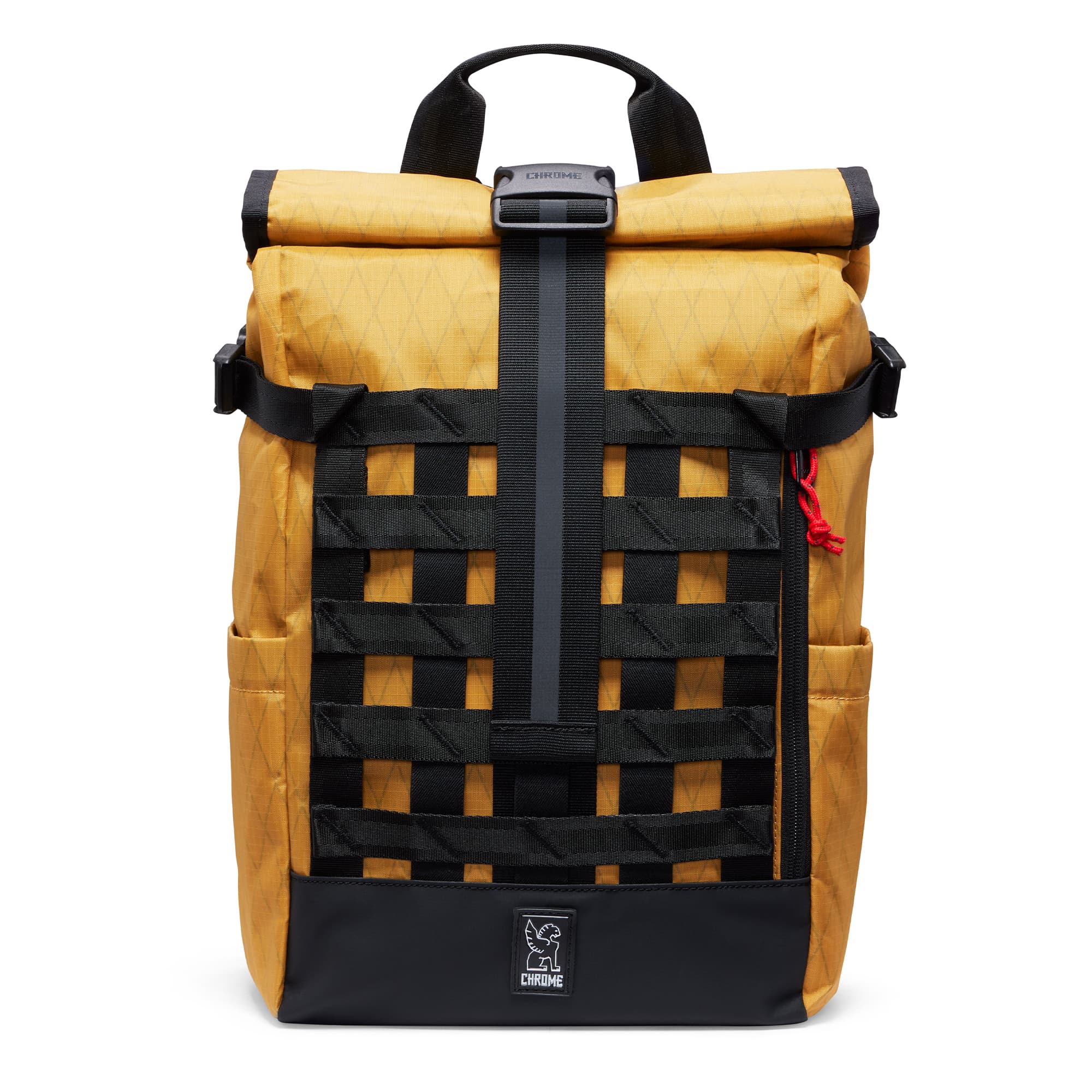 Front of the Barrage 18L in the gold color #color_amber x