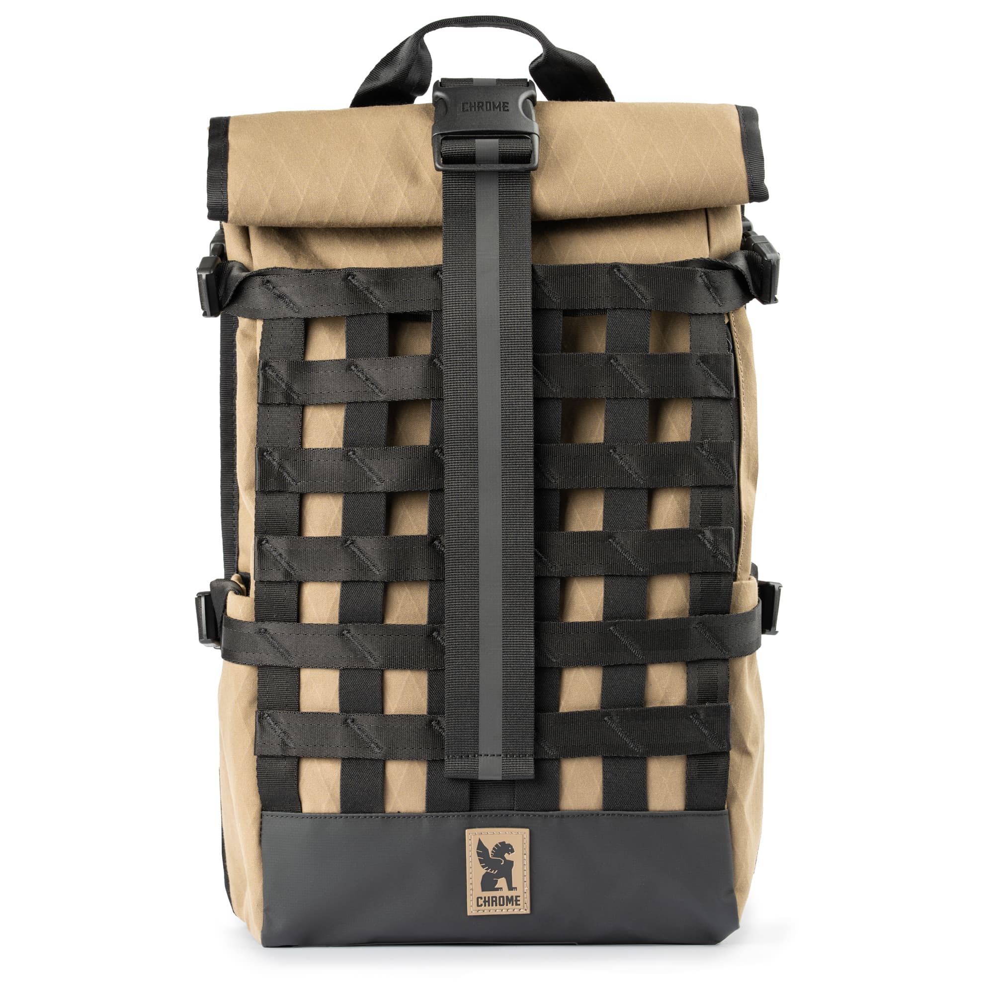 The front of the Barrage 22L Pack in brown #color_coyote x