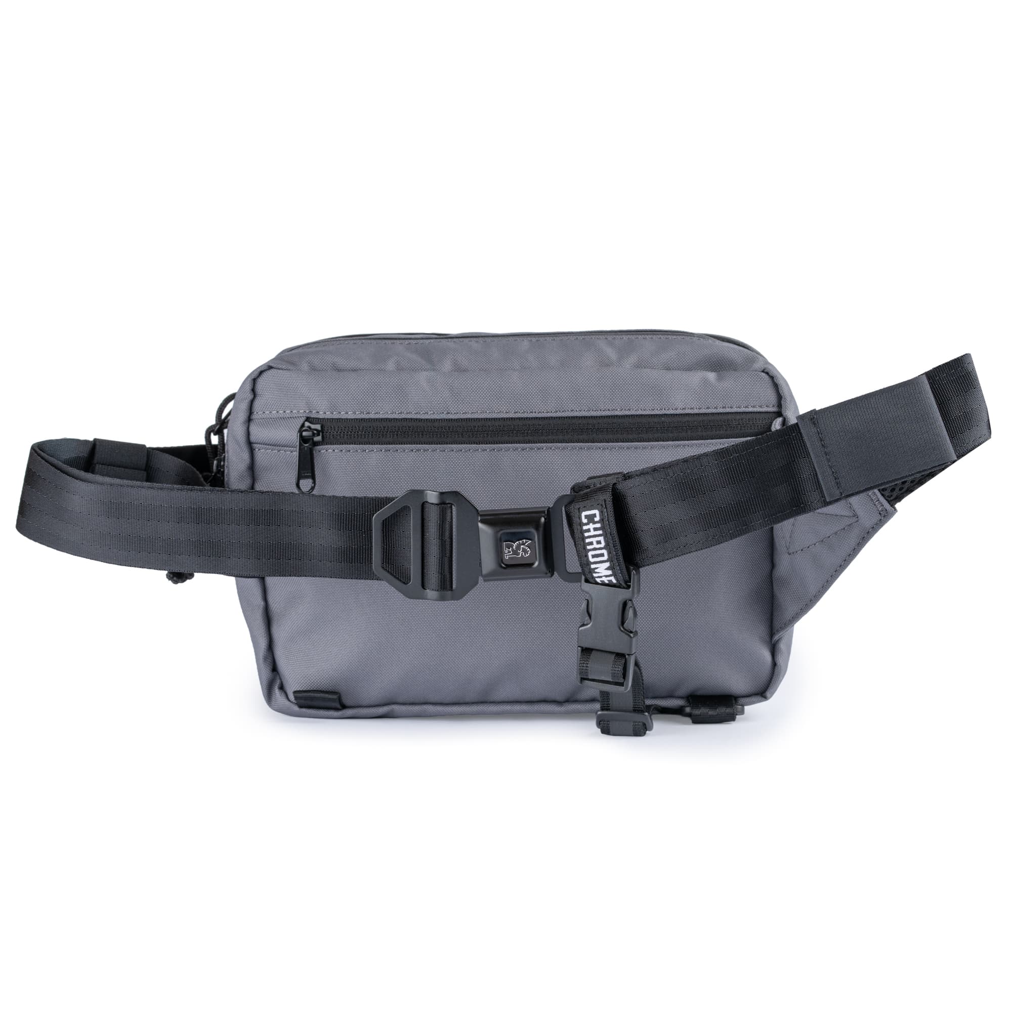 The back of the updated Barrage 5L Sling in grey #color_castle rock