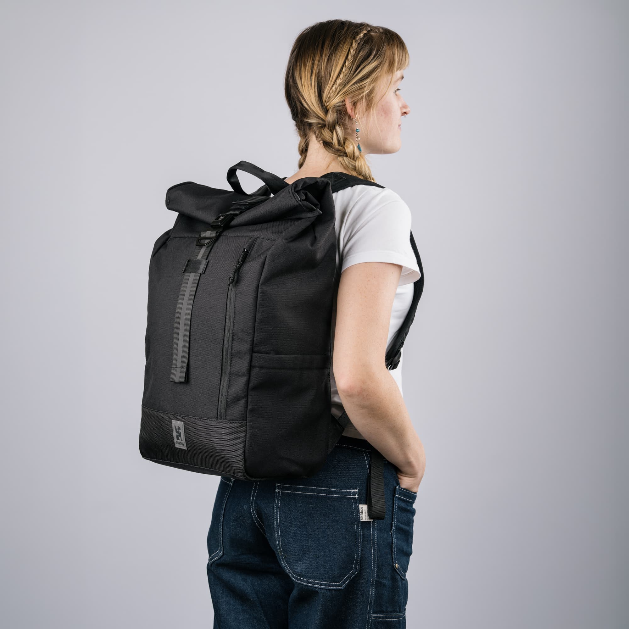 The new Initiate Pack worn by a girl as seen on her back