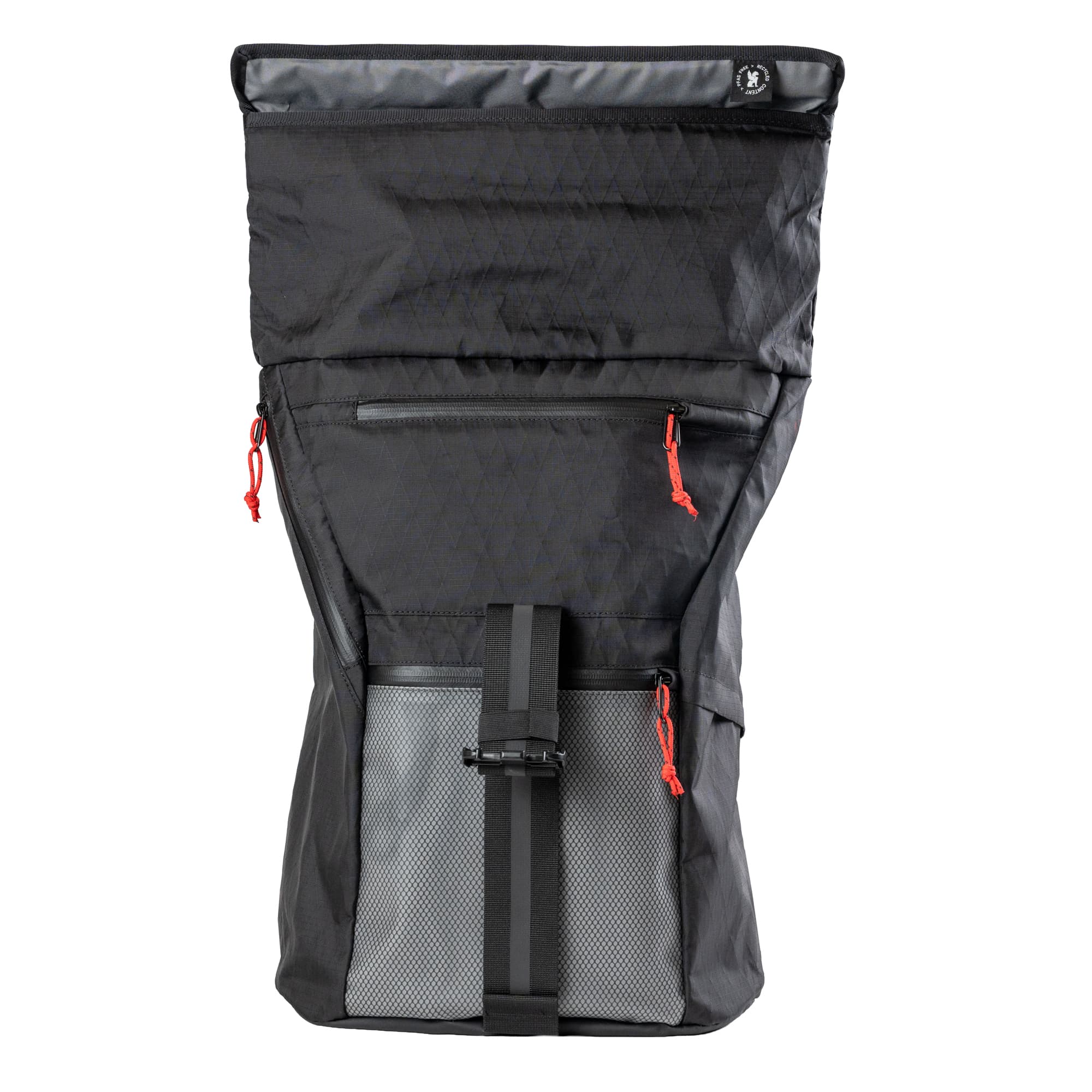 The Chrome x Tilit 29L Chef Pack unrolled
