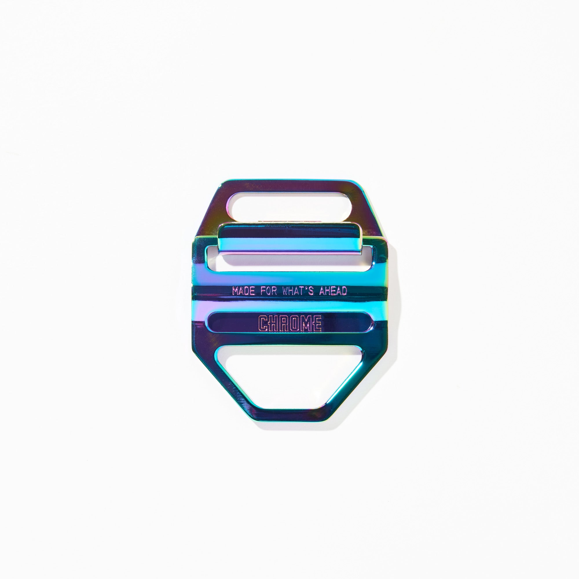 New large 2 inch swappable slider buckle in rainbow #color_rainbow