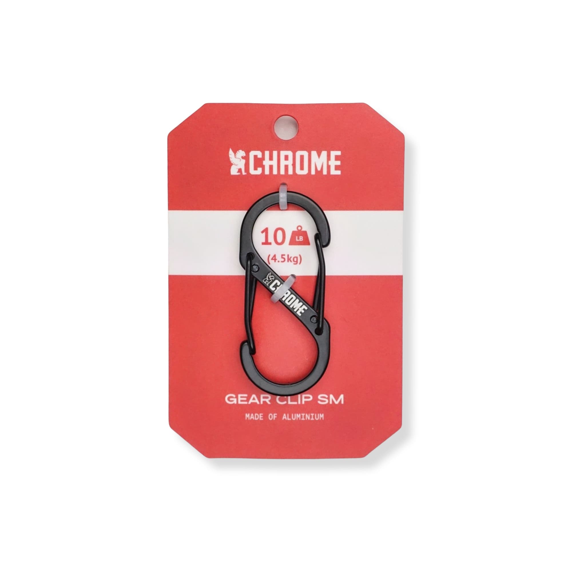 Chrome Gear Clip SM in the package shown in the black color