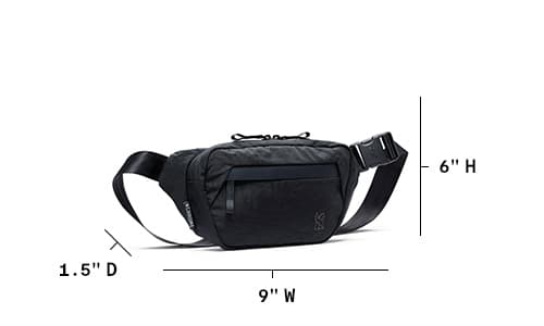 Sabin 3L Sling bag dimensions