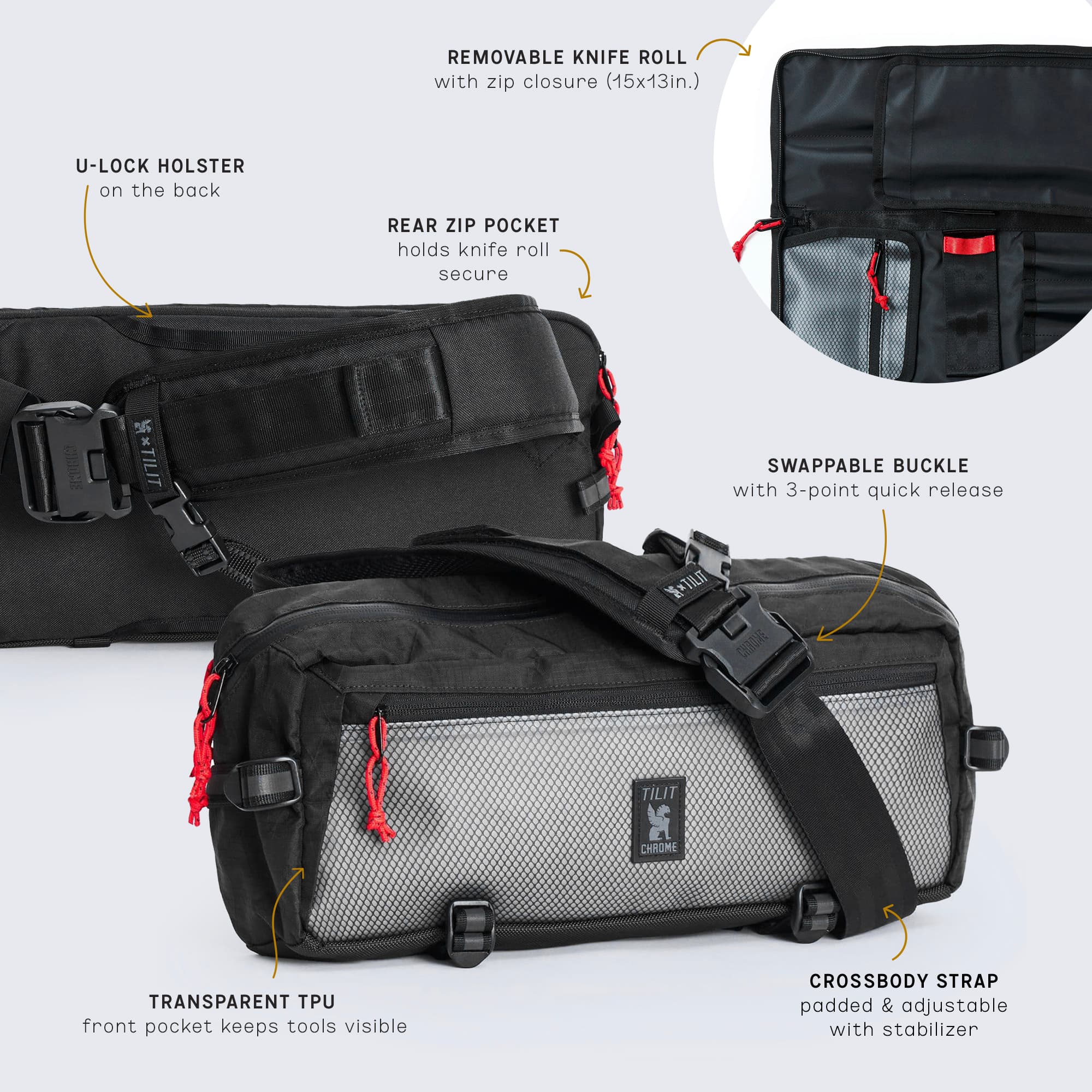 DELIQUETTE　50g Chrome x TILIT Chef Kadet Sling