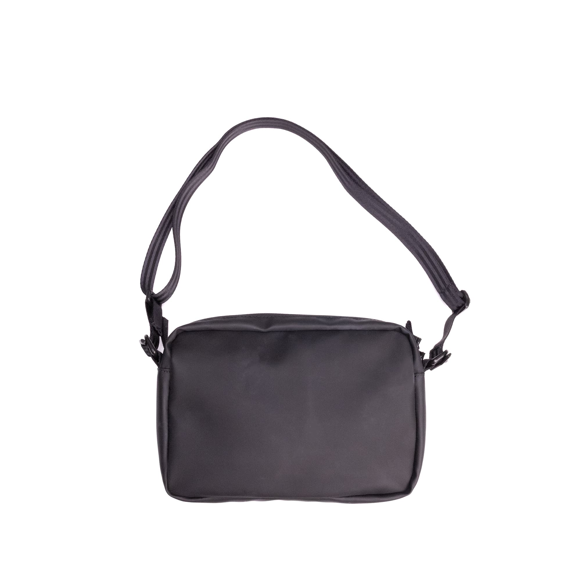 The back of the Pac Shoulder Pouch 3L in Matte Black #color_matte black