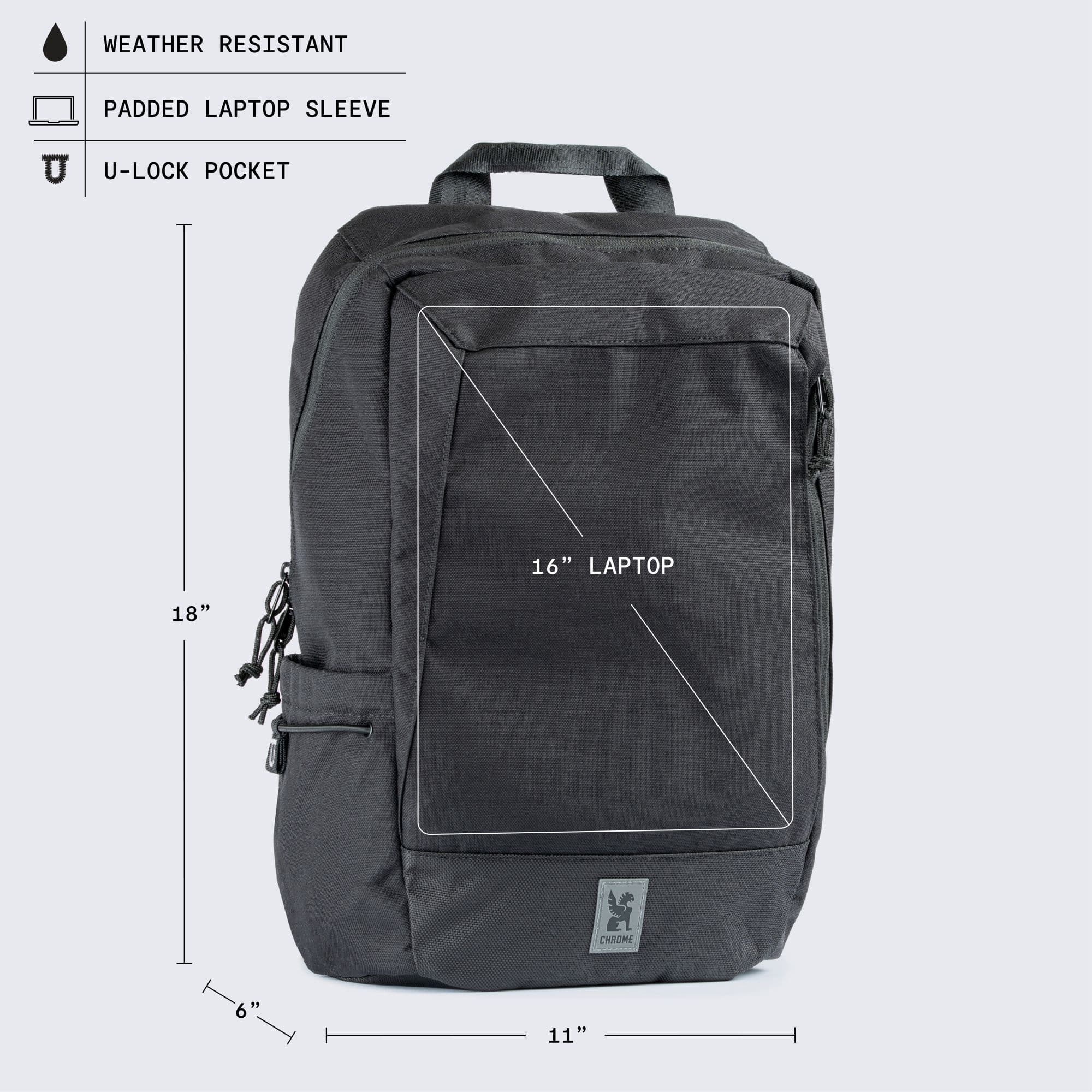 Measurements of the new Recruit 22L Backpack