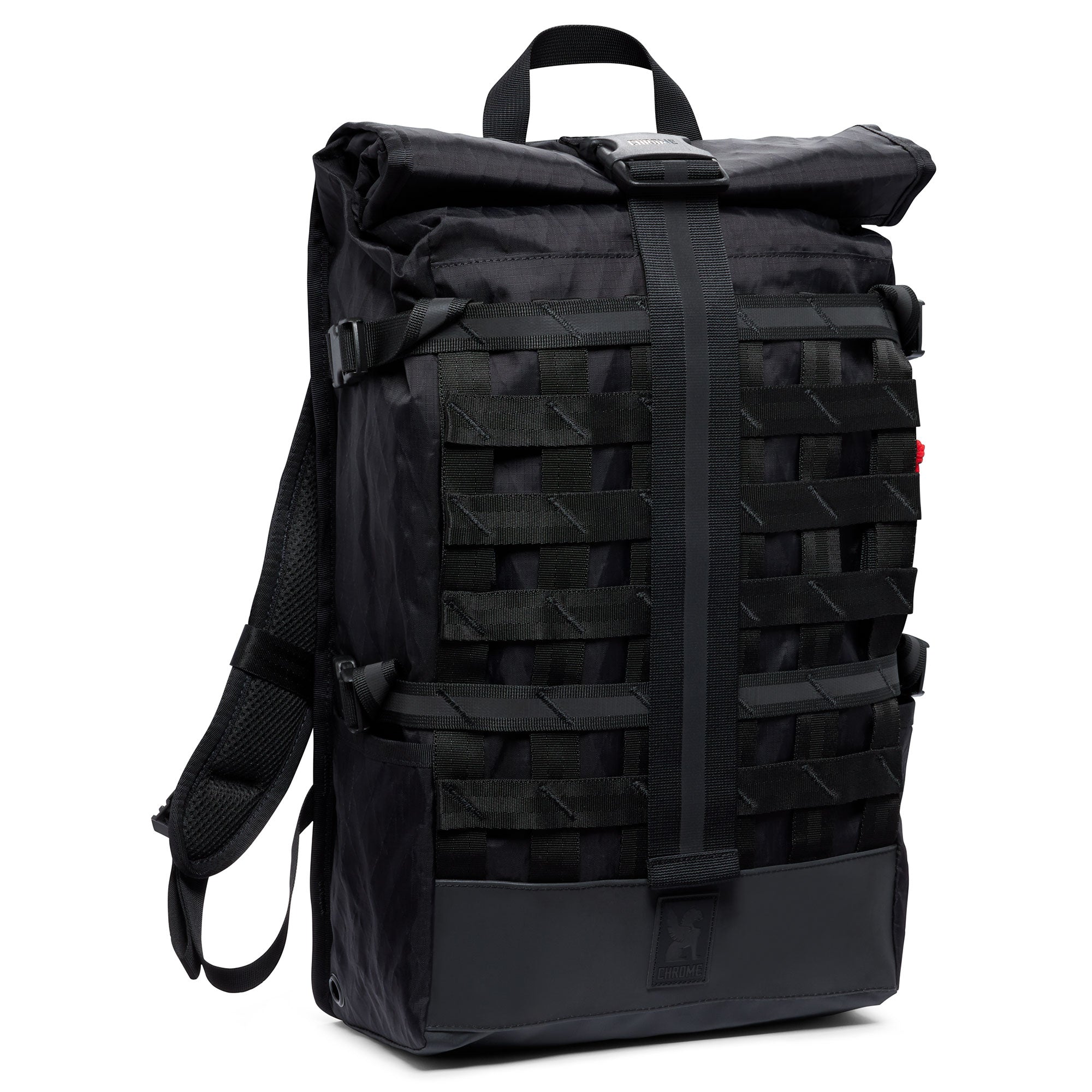 Barrage cargo backpack in black XRF fabric #color_black xrf