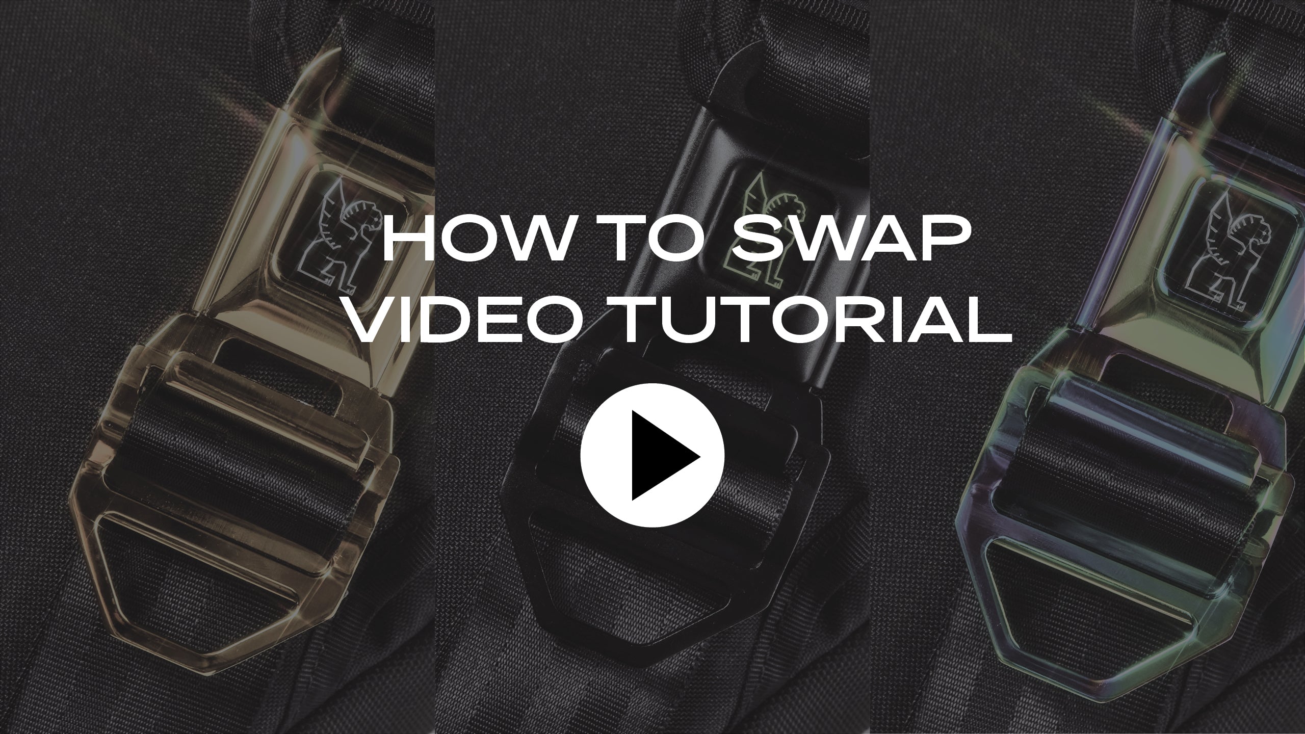 How to swap your buckle tutorial on the large buckle page