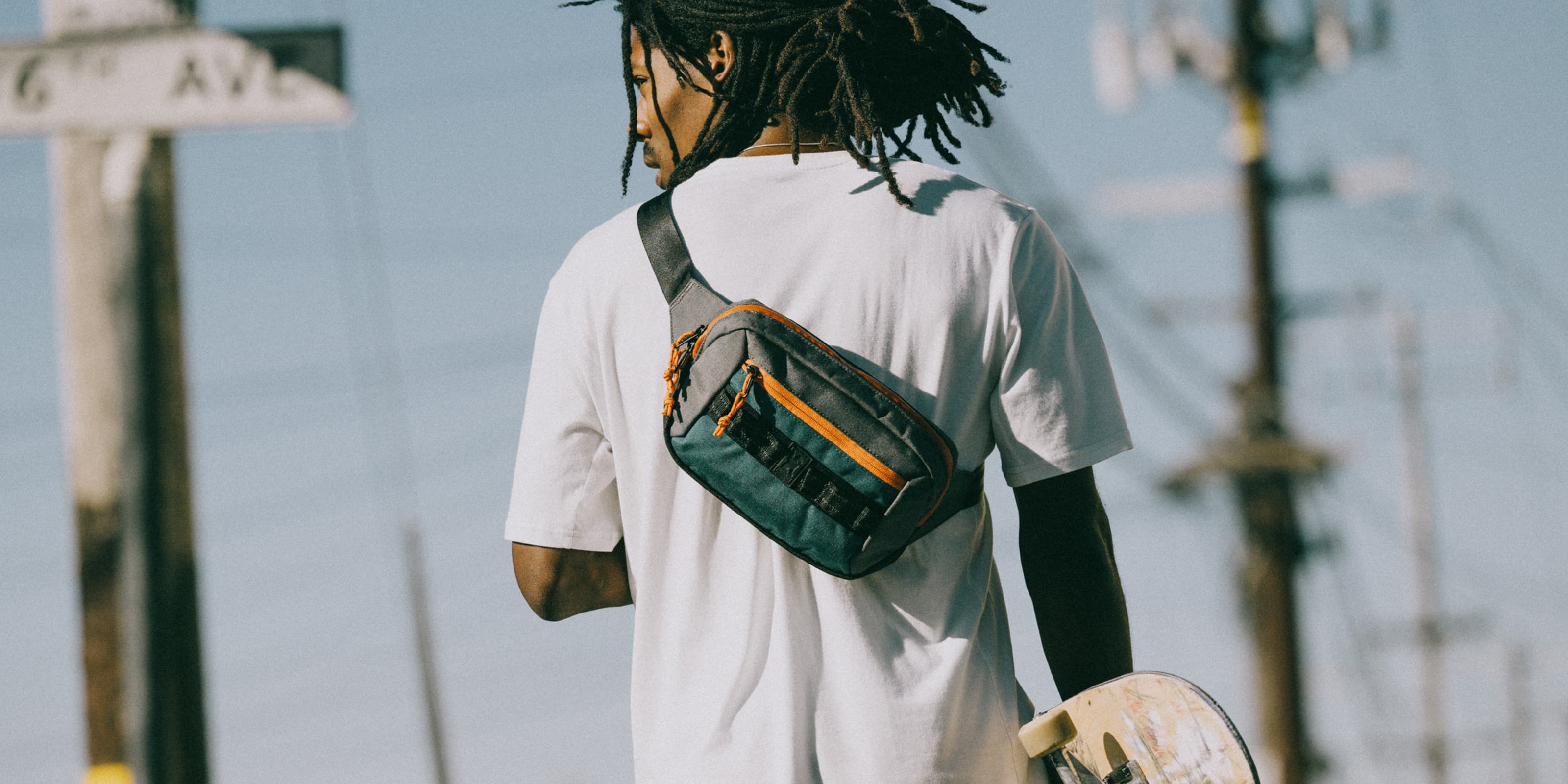 CHROME ZIPTOP WAISTPACK DUCK