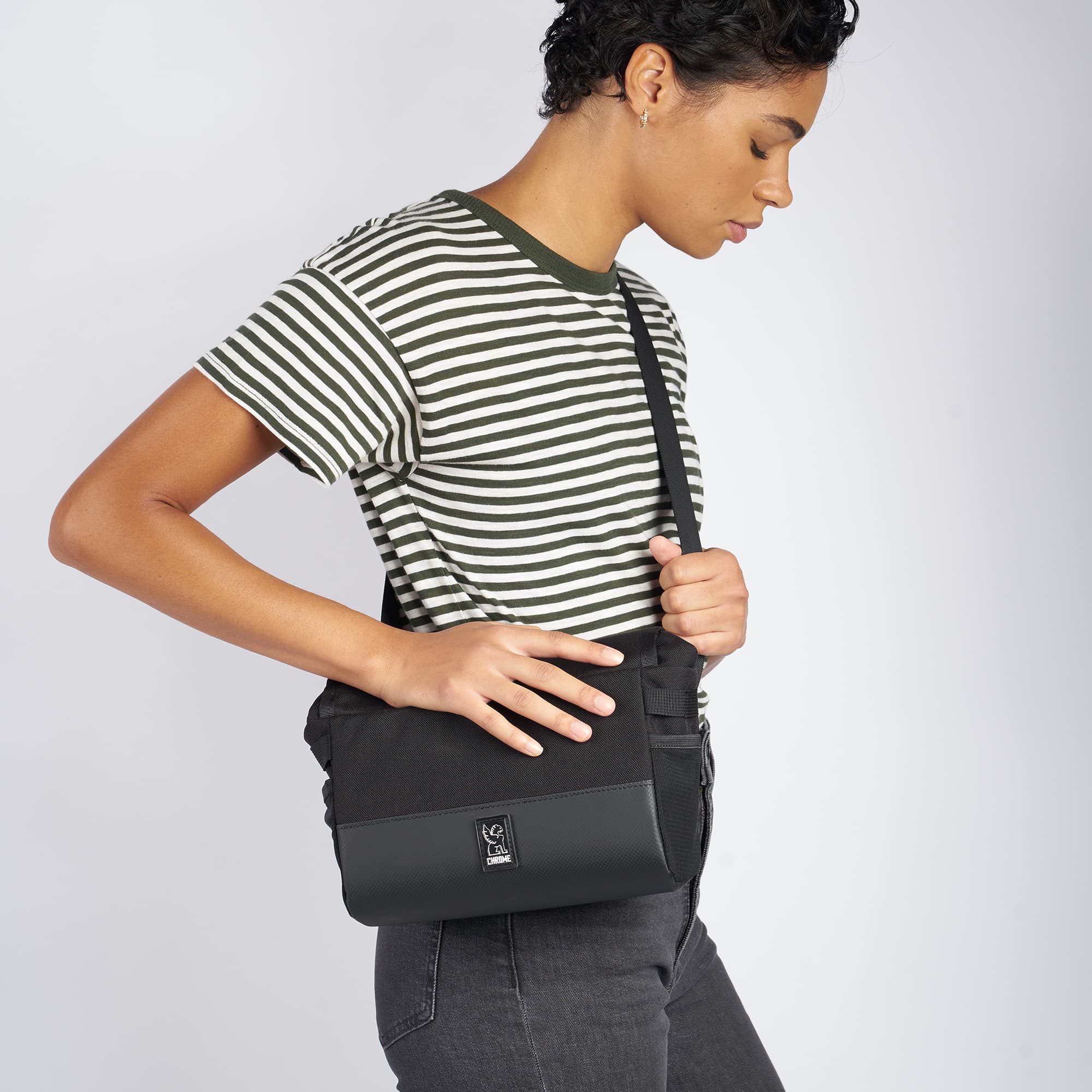 Chrome doubletrack handlebar sling Clearance