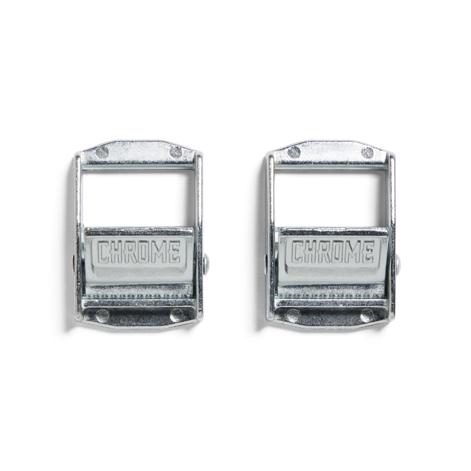 2-pack Cam buckles, silver color #color_silver