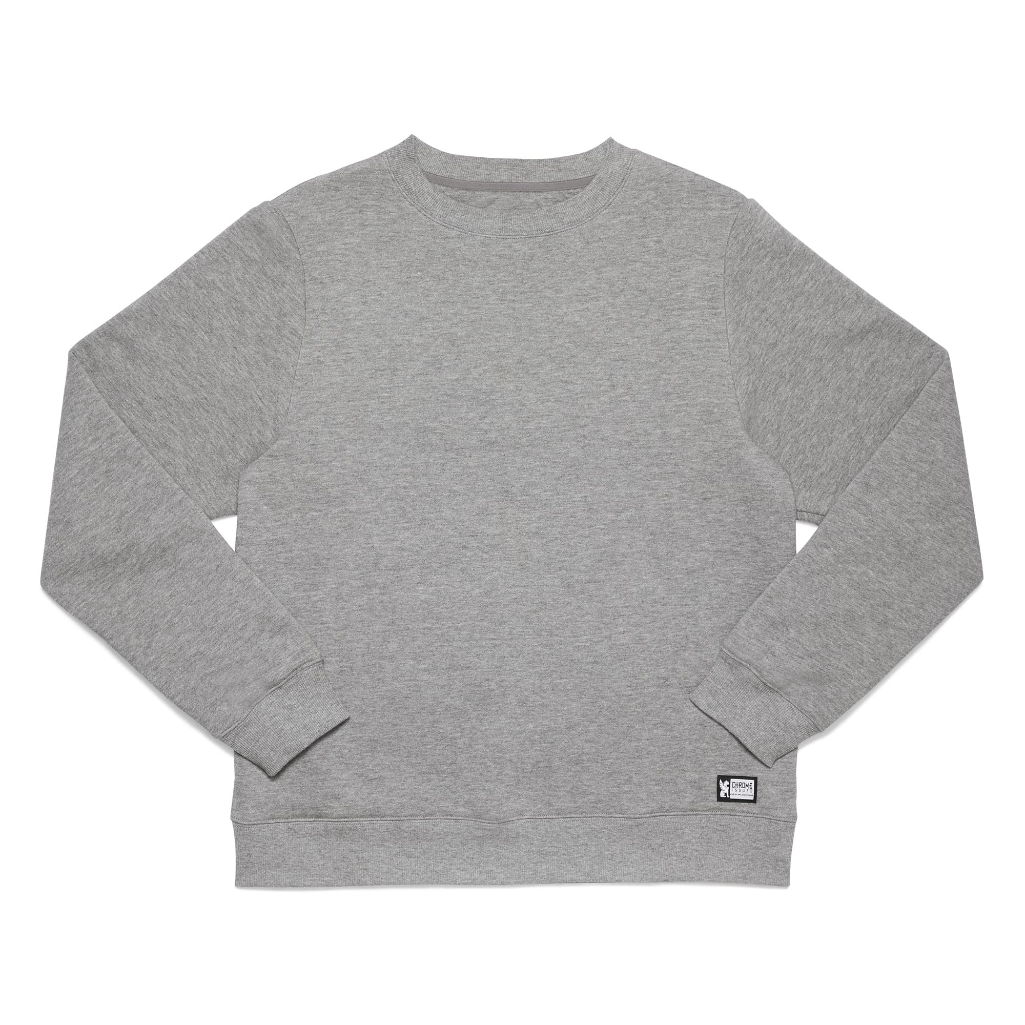 Grey fleece Crewneck Sweatshirt #color_castlerock heather