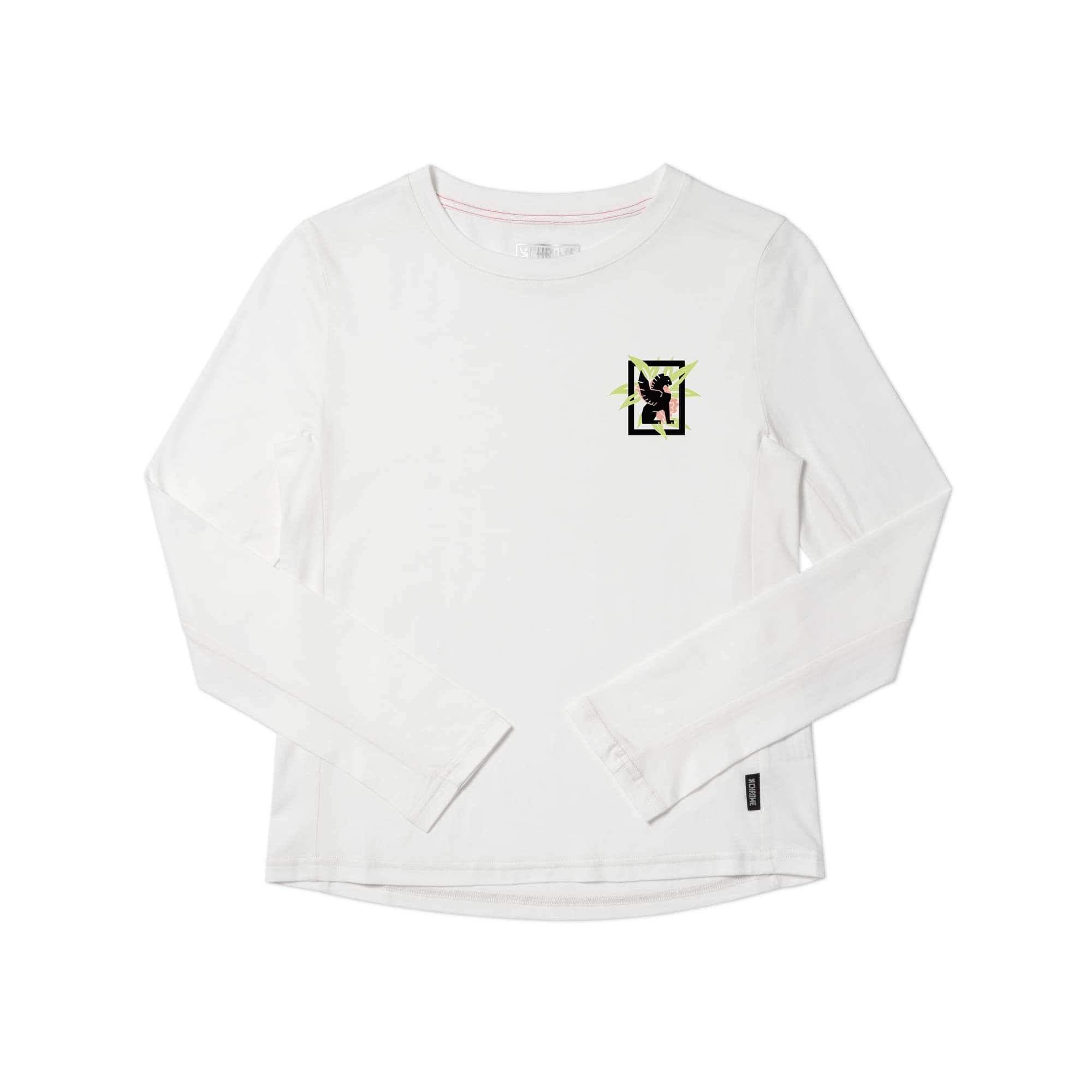 Women's Cheyenne Sawyer Long Sleeve Tee in white #color_white