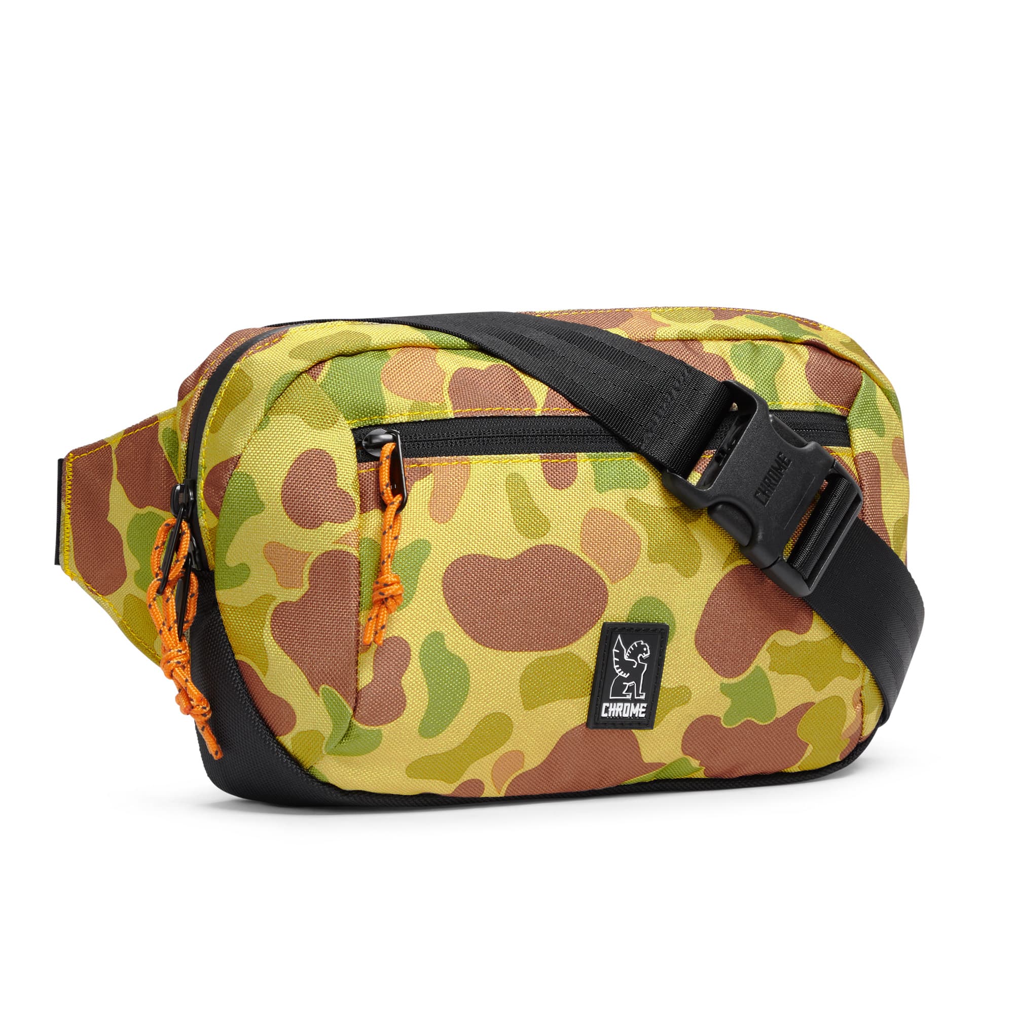 Ziptop Waistpack sling in duck camo #color_duck camo