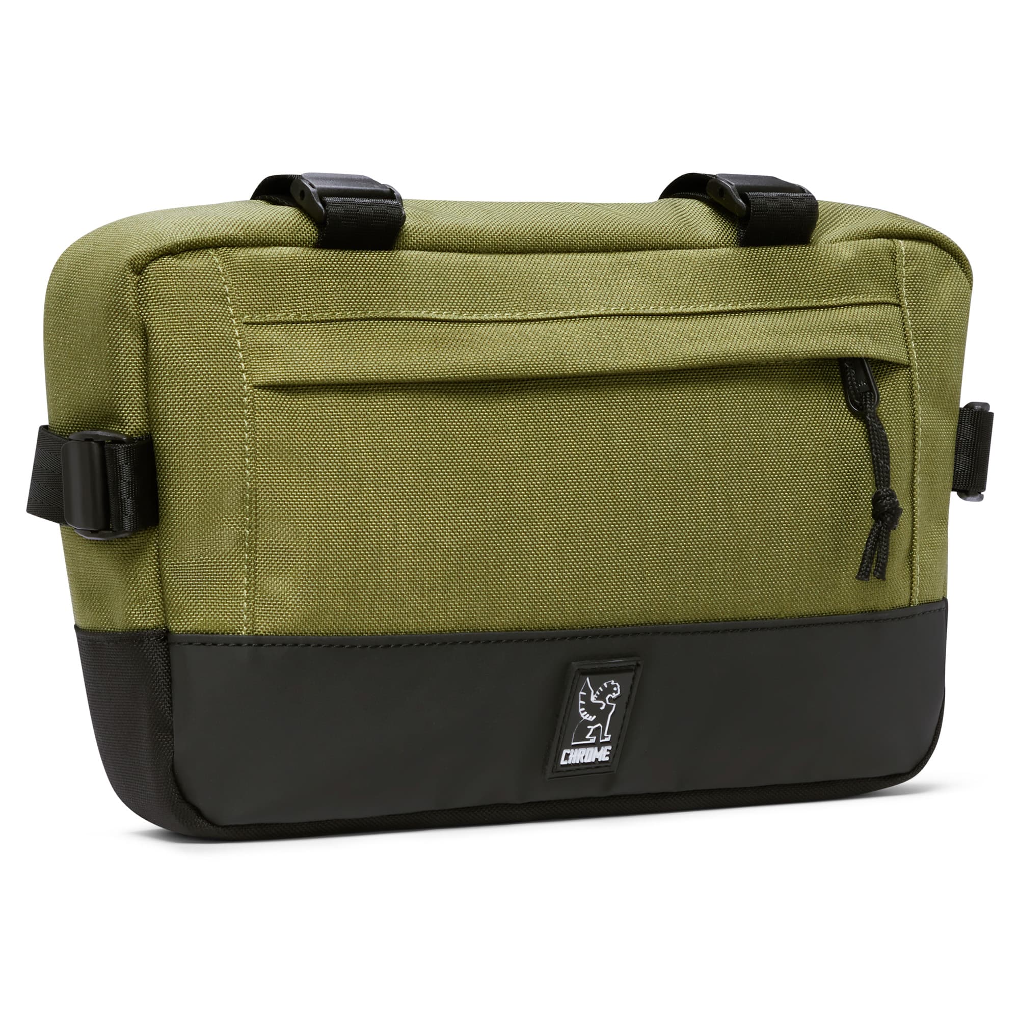 Medium size frame bag & sling in green #color_olive branch
