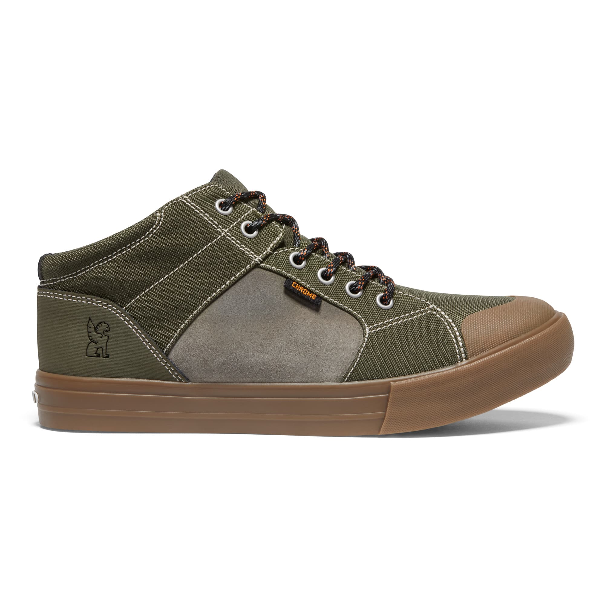 Southside high top sneaker in green #color_olive forest