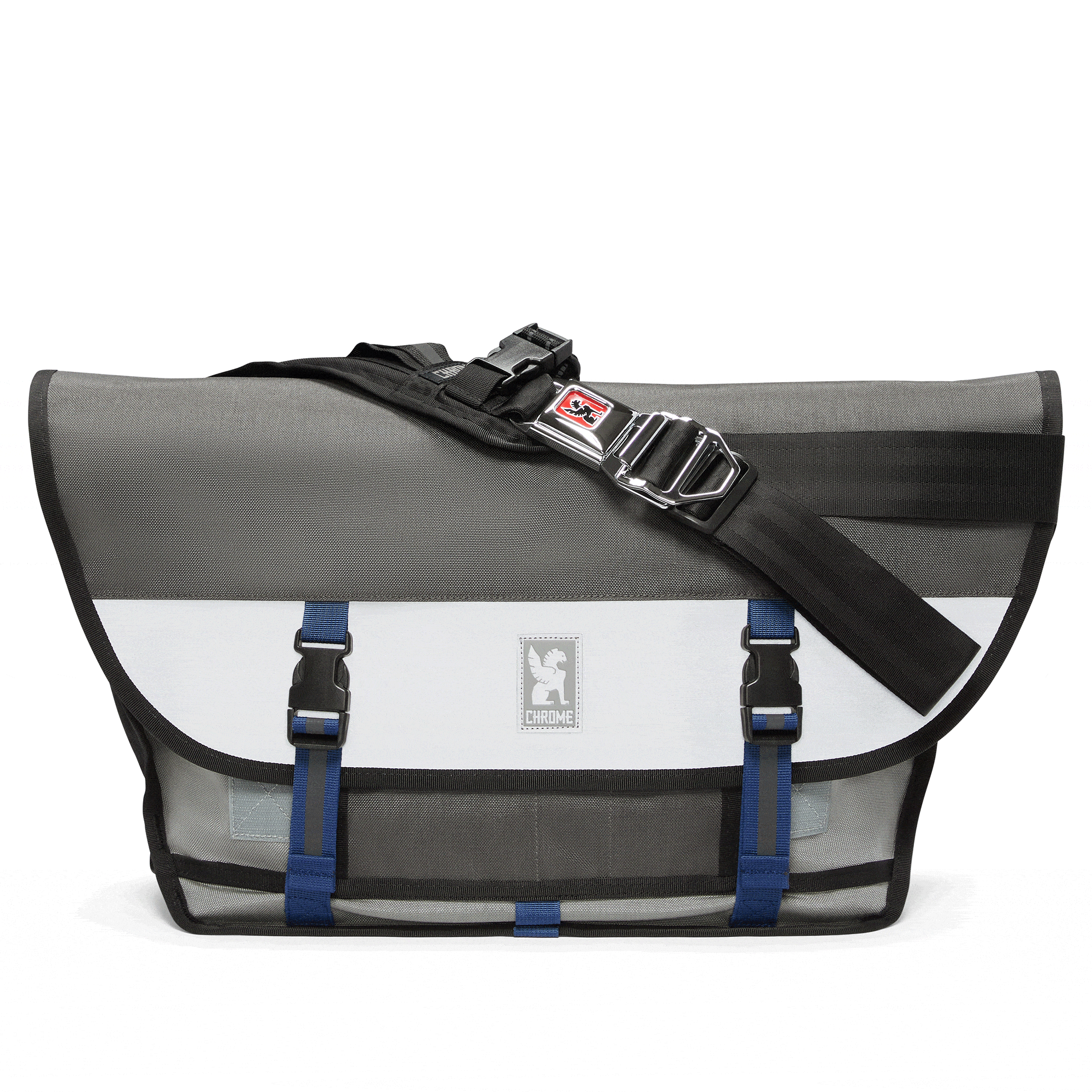 24L Citizen Messenger in highly reflective grey  showing reflectivity #color_fog