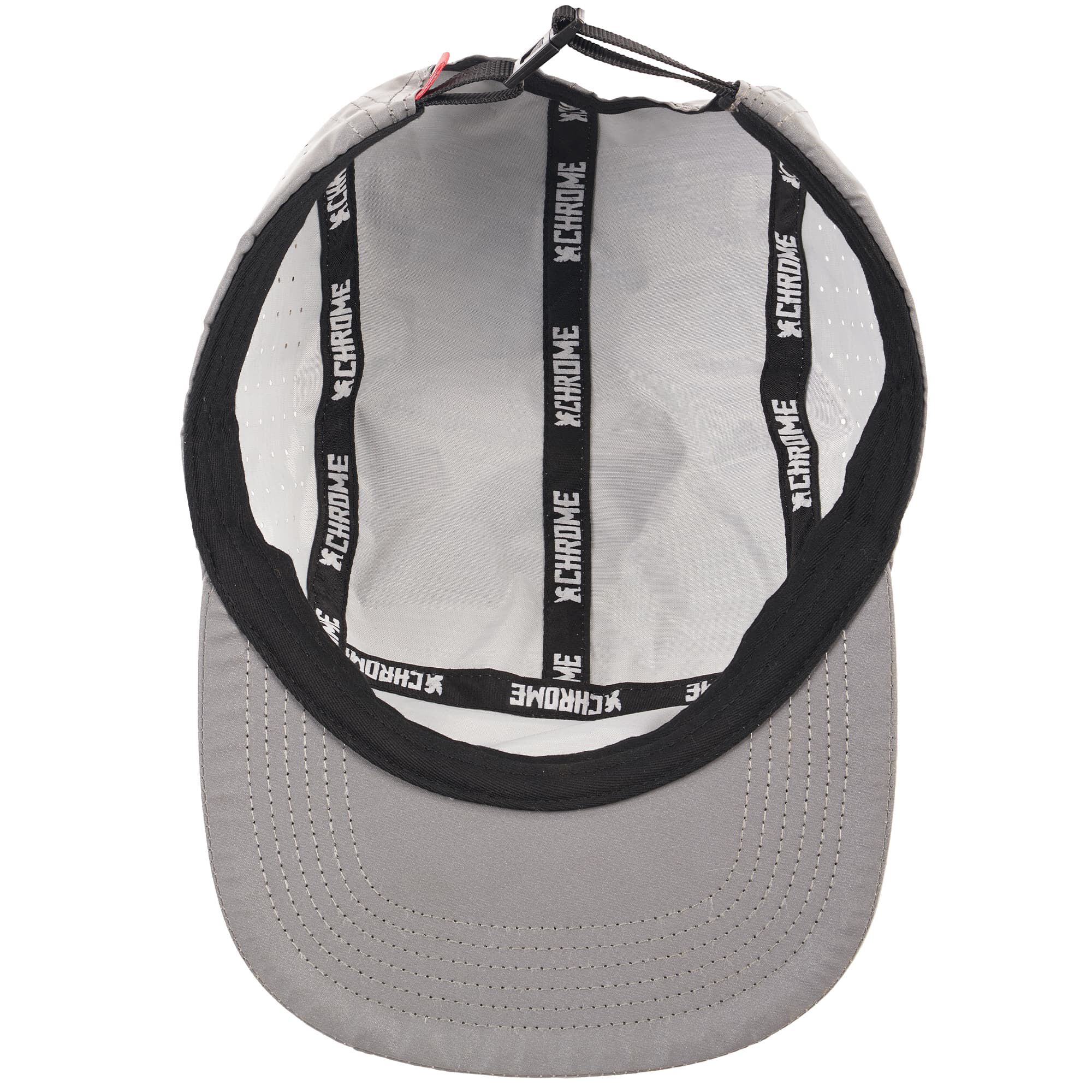 5-Panel Reflective Hat inside detail #color_reflective